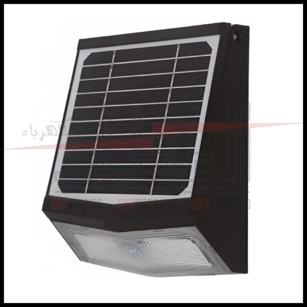 انارة جانبية ديكور تعمل على الطاقة الشمسية 5W ليد مع سنسور